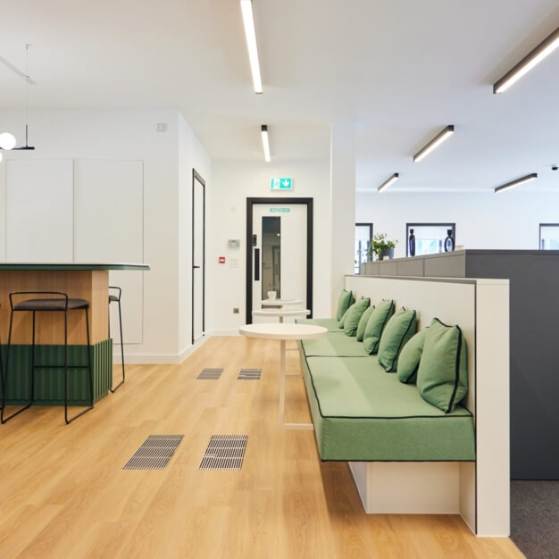 A dedicated breakout area in Aldermanbury Square, INGLEBY TRICE, Moorgate