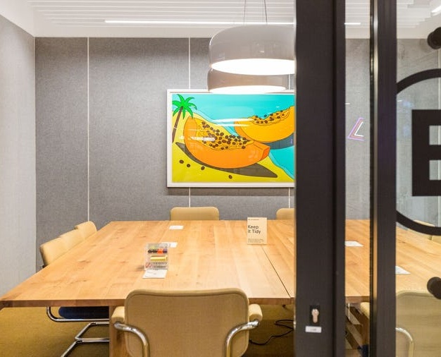 Boardroom at Moorgate, WeWork in Moorgate
