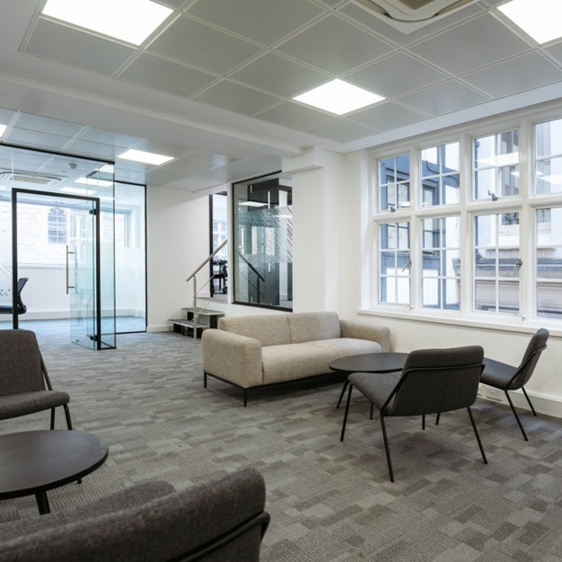 Breakout space for clients - Basinghall Street, Kitt Technology Limited in Moorgate