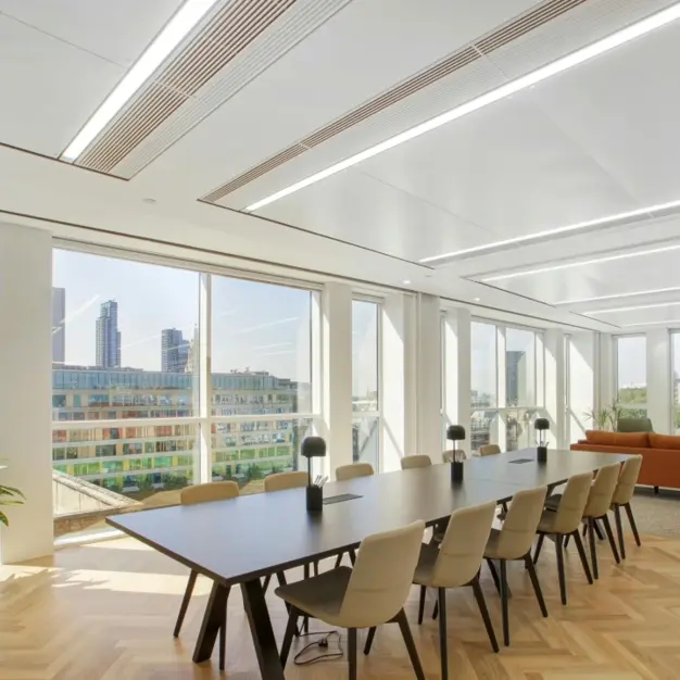 Breakout space in Chiswell Street, Industrious UK Holdings Ltd (Moorgate)