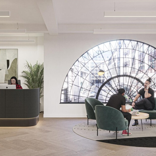 Breakout space in Lackington Street, Knotel (Moorgate)