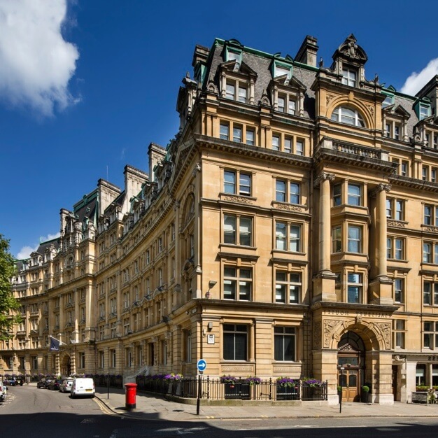 Building outside at Finsbury Circus, Workspace Group Plc, Moorgate