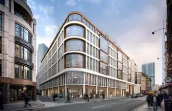Building pictures of London Wall, FORA at Moorgate