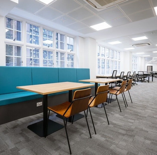 Client breakout space - Basinghall Street, Kitt Technology Limited (Moorgate)