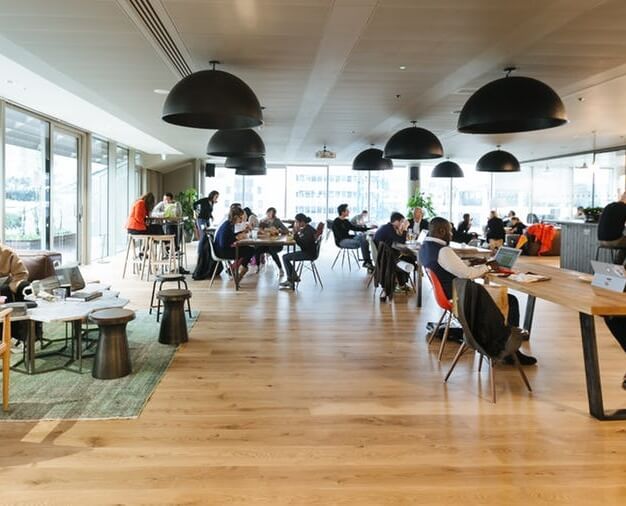 Communal Space - Fore Street Avenue, WeWork in Moorgate