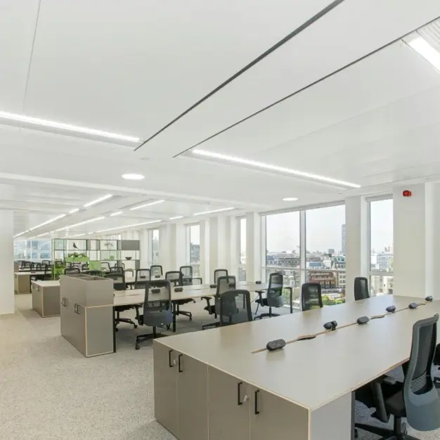 Dedicated workspace in Chiswell Street, Industrious UK Holdings Ltd, Moorgate