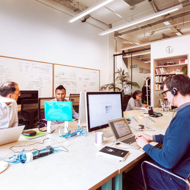 Dedicated workspace in Finsbury Square, Huckletree, Moorgate