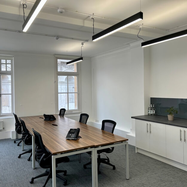 Dedicated workspace in Guildhall Yard, UBC UK Ltd, Moorgate