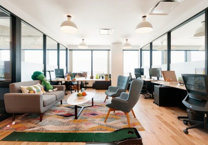 Dedicated workspace, Moorgate, WeWork in Moorgate