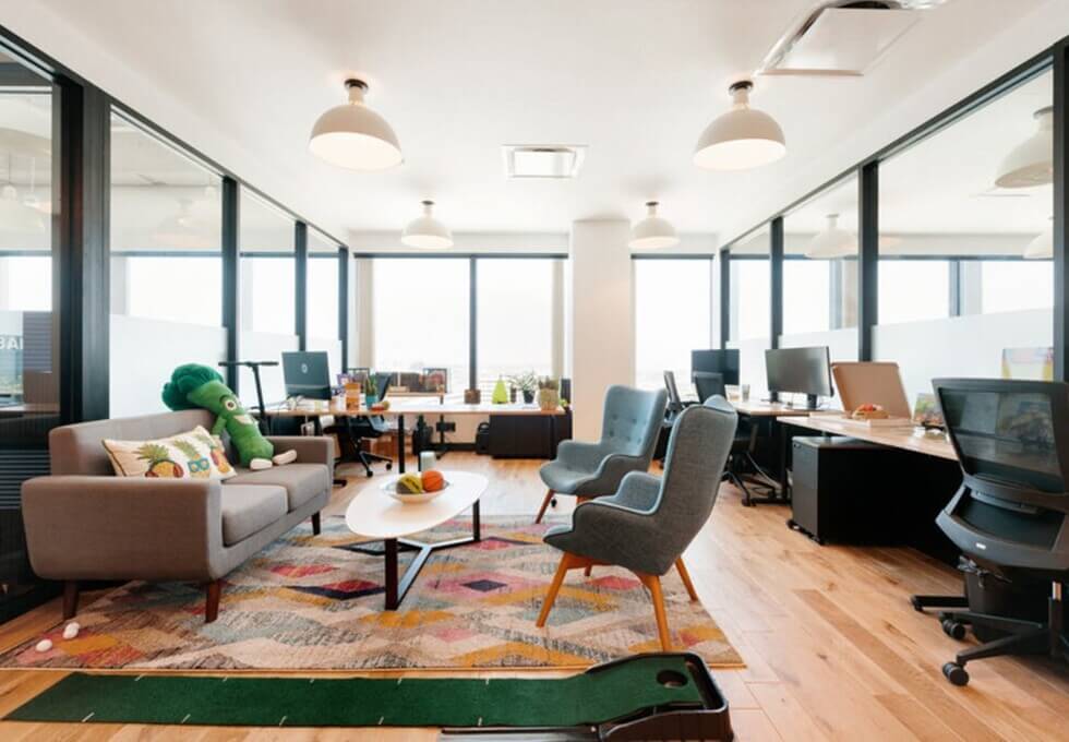 Dedicated workspace, Moorgate, WeWork in Moorgate