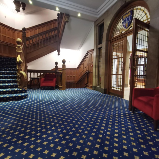 Foyer area at Aldermanbury, Citibase in Moorgate