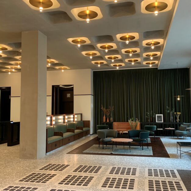 Foyer area at Coleman Street, Industrious UK Holdings Ltd in Moorgate