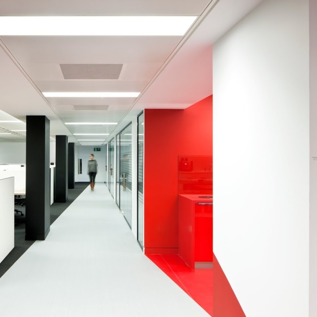 Hallway access at Finsbury Square, Co Work Space LLP, Moorgate