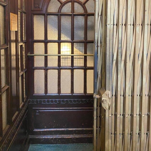 Lift access at Guildhall Yard, UBC UK Ltd in Moorgate