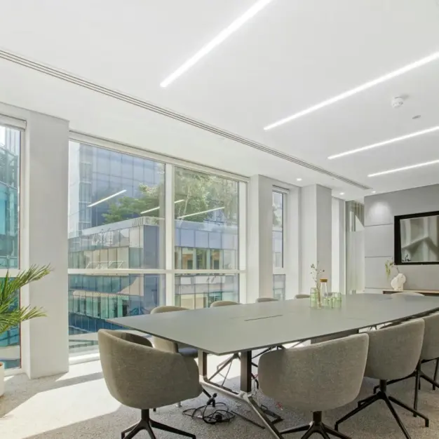 Meeting rooms at Chiswell Street, Industrious UK Holdings Ltd in Moorgate
