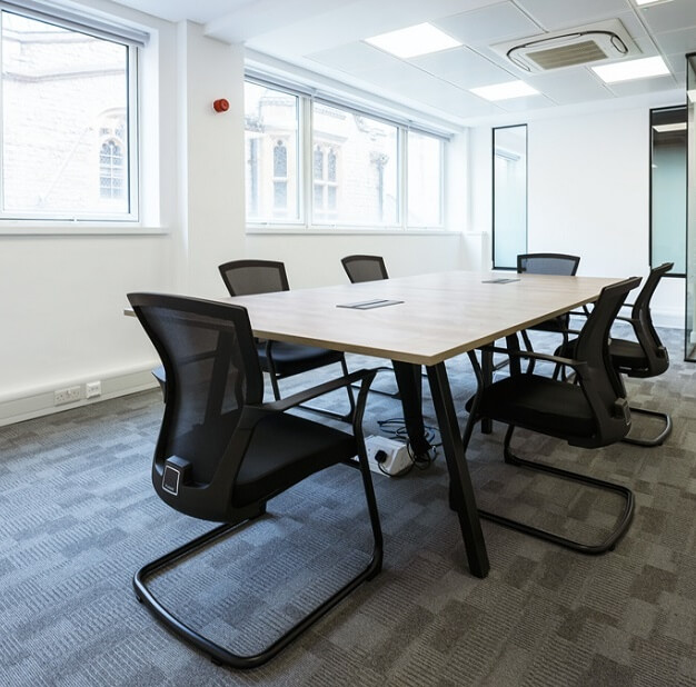 Meeting rooms in Basinghall Street, Kitt Technology Limited, Moorgate