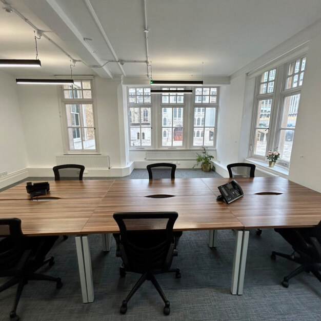 Private workspace in Guildhall Yard, UBC UK Ltd (Moorgate)
