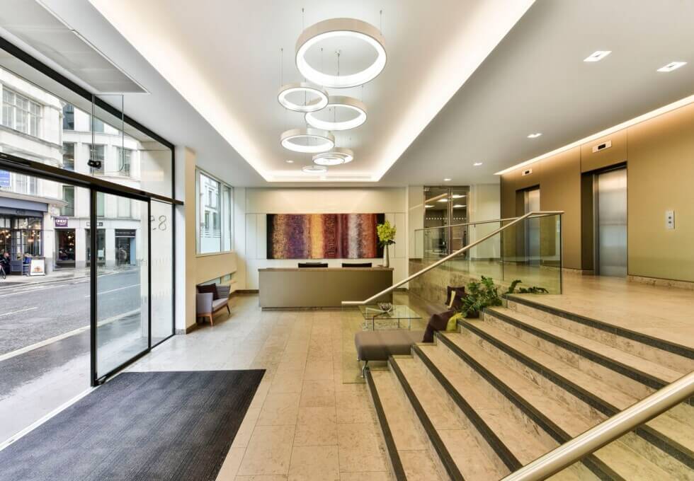 Reception in Gresham Street, Argyll, Moorgate