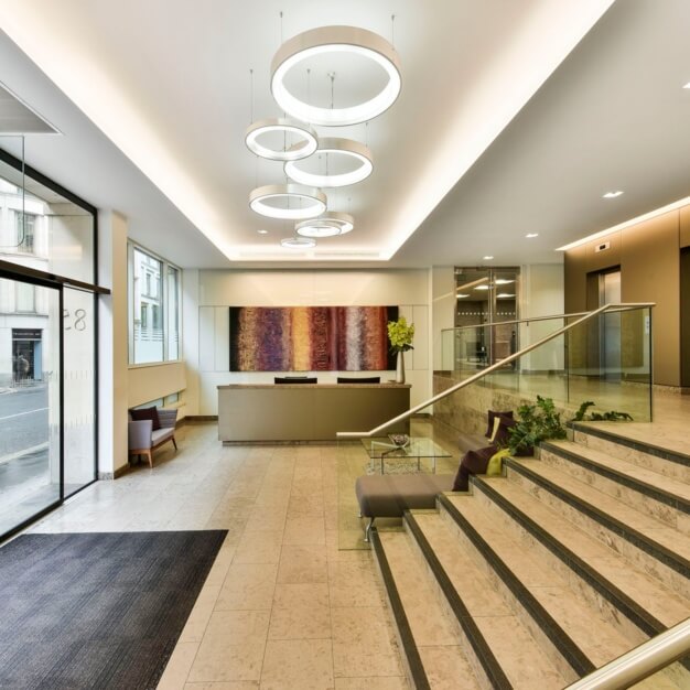 Reception in Gresham Street, Argyll, Moorgate