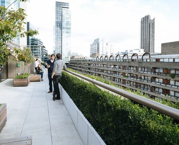 Roof terrace - Fore Street Avenue, WeWork in Moorgate