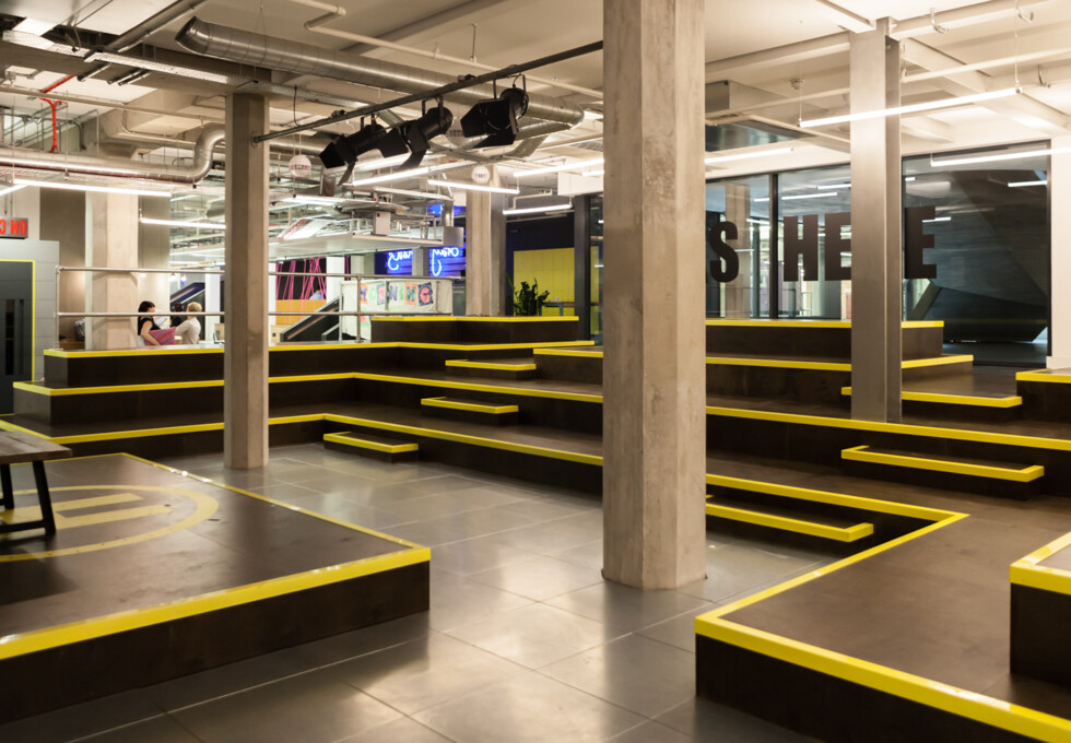 Room for events at Finsbury Square, Huckletree, Moorgate