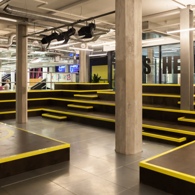 Room for events at Finsbury Square, Huckletree, Moorgate