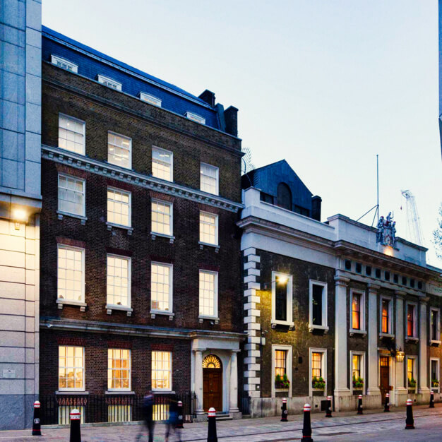 The building at Coleman Street, Beaumont Business Centres in Moorgate