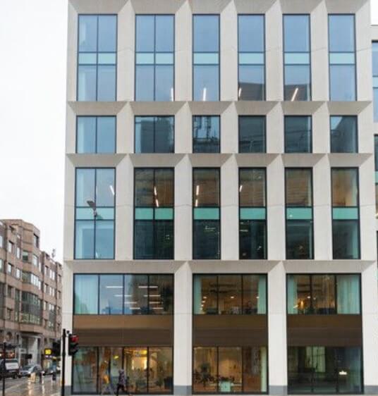 The building at Moorgate, WeWork, Moorgate