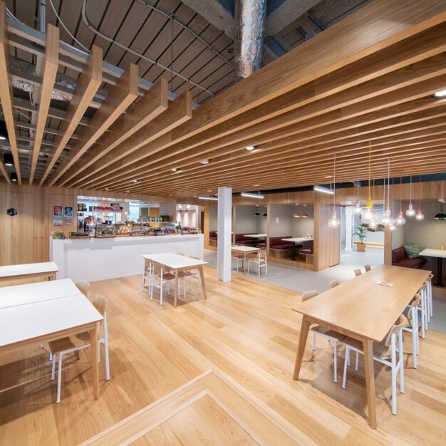 The café at Moorgate, Regus in Moorgate