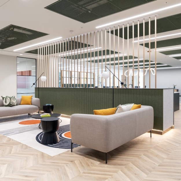 The dedicated breakout area - Chiswell Street, Situu (Moorgate)