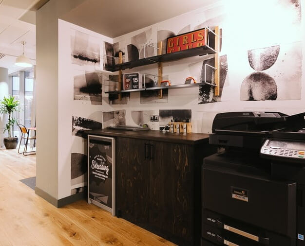 The printer at Fore Street Avenue, WeWork in Moorgate