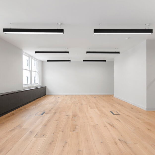 Unfurnished workspace, Finsbury Circus, Workspace Group Plc, Moorgate