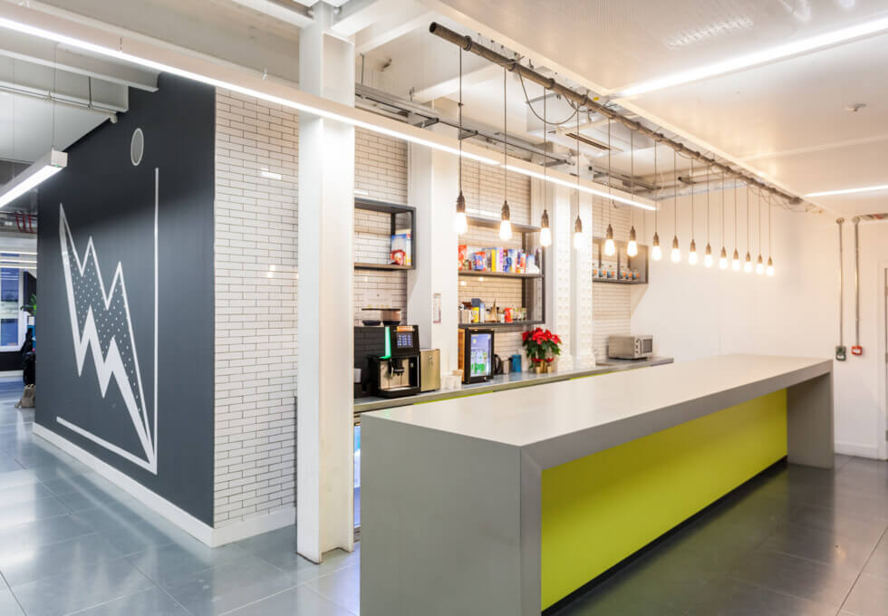 Use the Kitchen at Finsbury Square, Huckletree in Moorgate