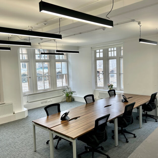 Your private workspace, Guildhall Yard, UBC UK Ltd, Moorgate