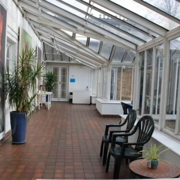Breakout area at Neasden Lane, Abilities Development Ltd in Neasden