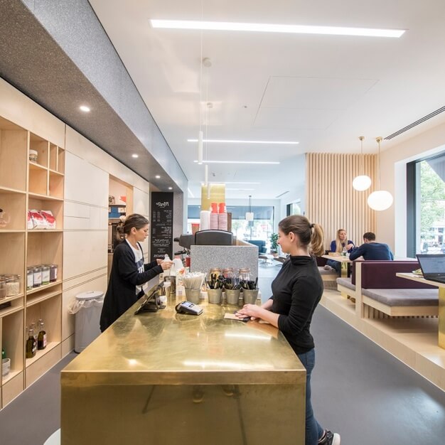 Café facility at New Cavendish Street, Regus (Noho)