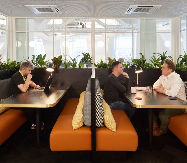 Client Breakout space - Eastcastle Street, FORA in Noho