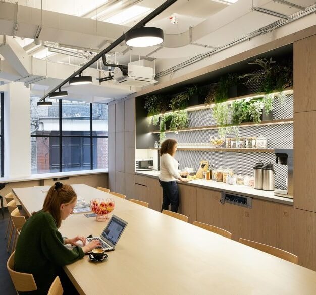 Kitchen at Eastcastle Street, FORA in Noho