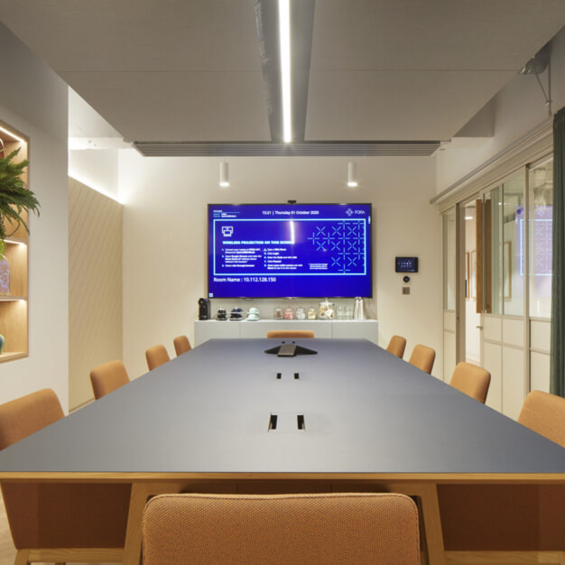 Meeting rooms in Berners Street, FORA, Noho