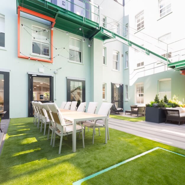 Outdoor space at Alfred Place, Landmark Space in Noho