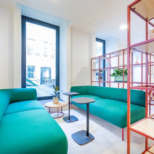 The breakout area - Alfred Place, Landmark Space in Noho