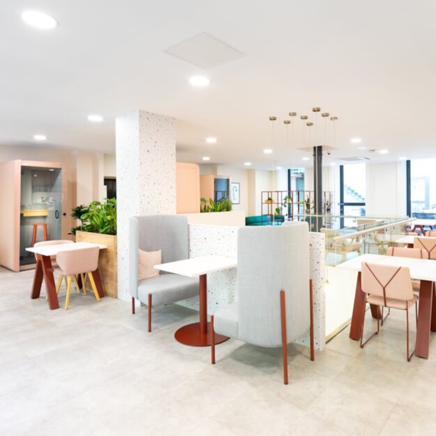 The breakout area - Alfred Place, Landmark Space (Noho)