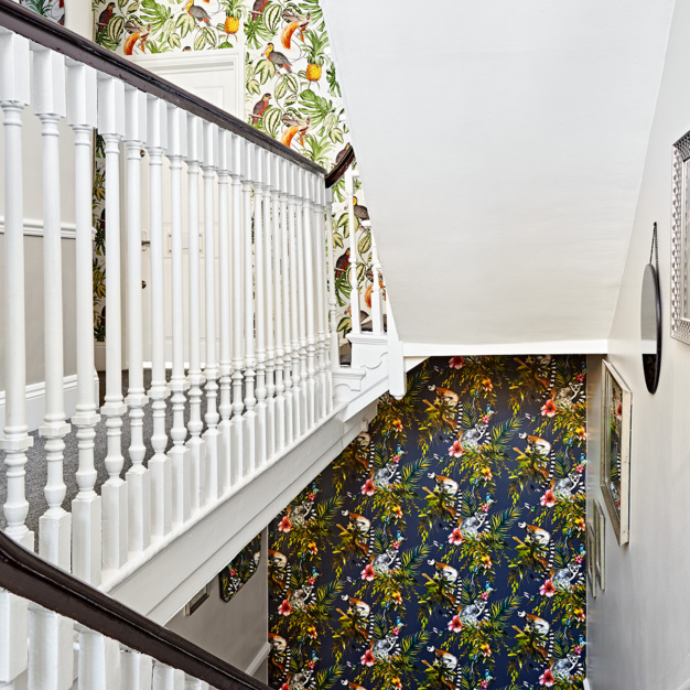 The hallway at Percy Street, Podium Space Ltd in Noho