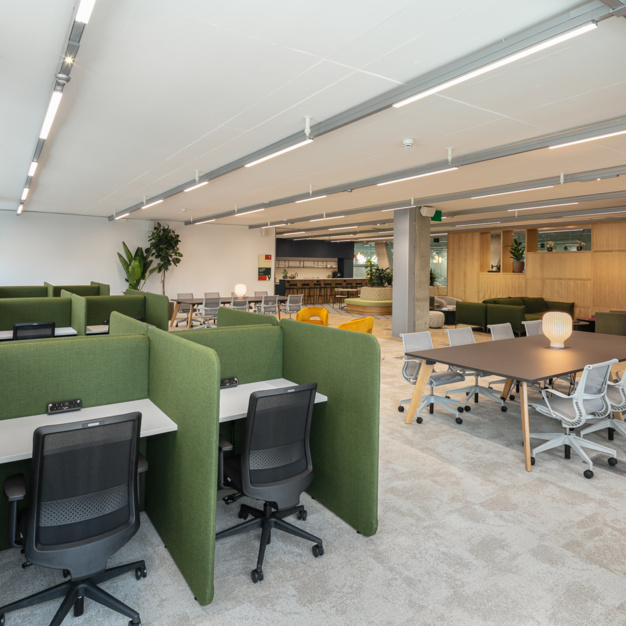 The communal space at Evesham Street, Spacemade in Notting Hill
