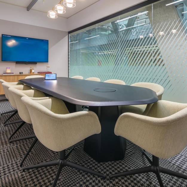 The meeting room at Evesham Street, Spacemade in Notting Hill-