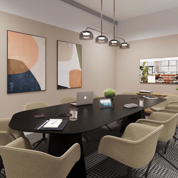 The meeting room at Evesham Street, Spacemade in Notting Hill