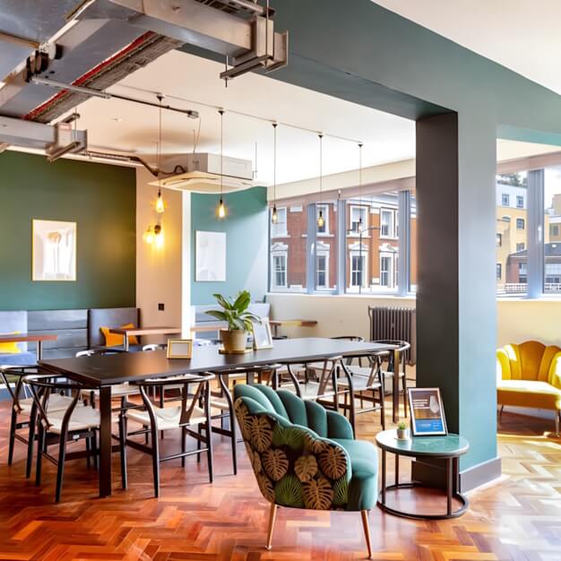 A breakout area in Old Street, London - Covalt Management Services Limited