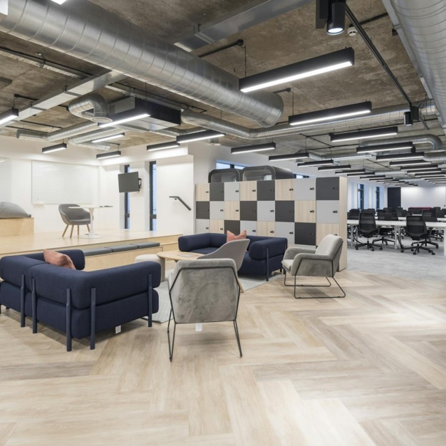 A dedicated breakout area in Old Street, Kontor (London)