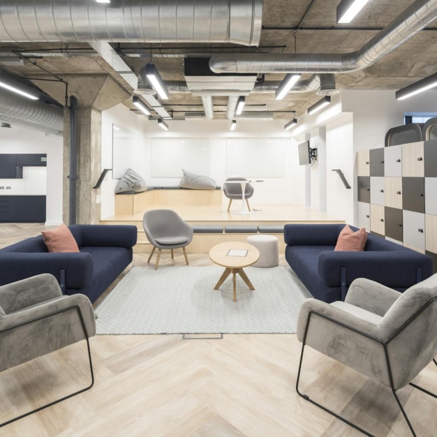 A dedicated breakout area - Old Street, Kontor, London
