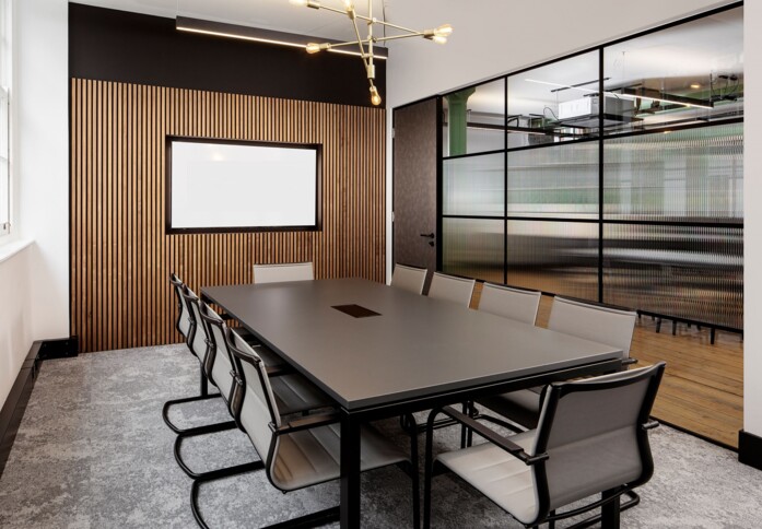 Boardroom at Ironmonger Row, Metspace London Limited in Old Street